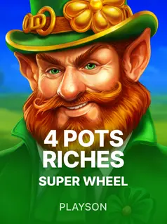 4 Pots Riches Super Wheel Jackpot-Slot mit Glücksrad-Feature