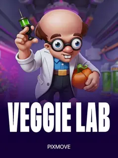 Veggie Lab verrückter Wissenschafts-Slot mit Gemüse-Experimenten
